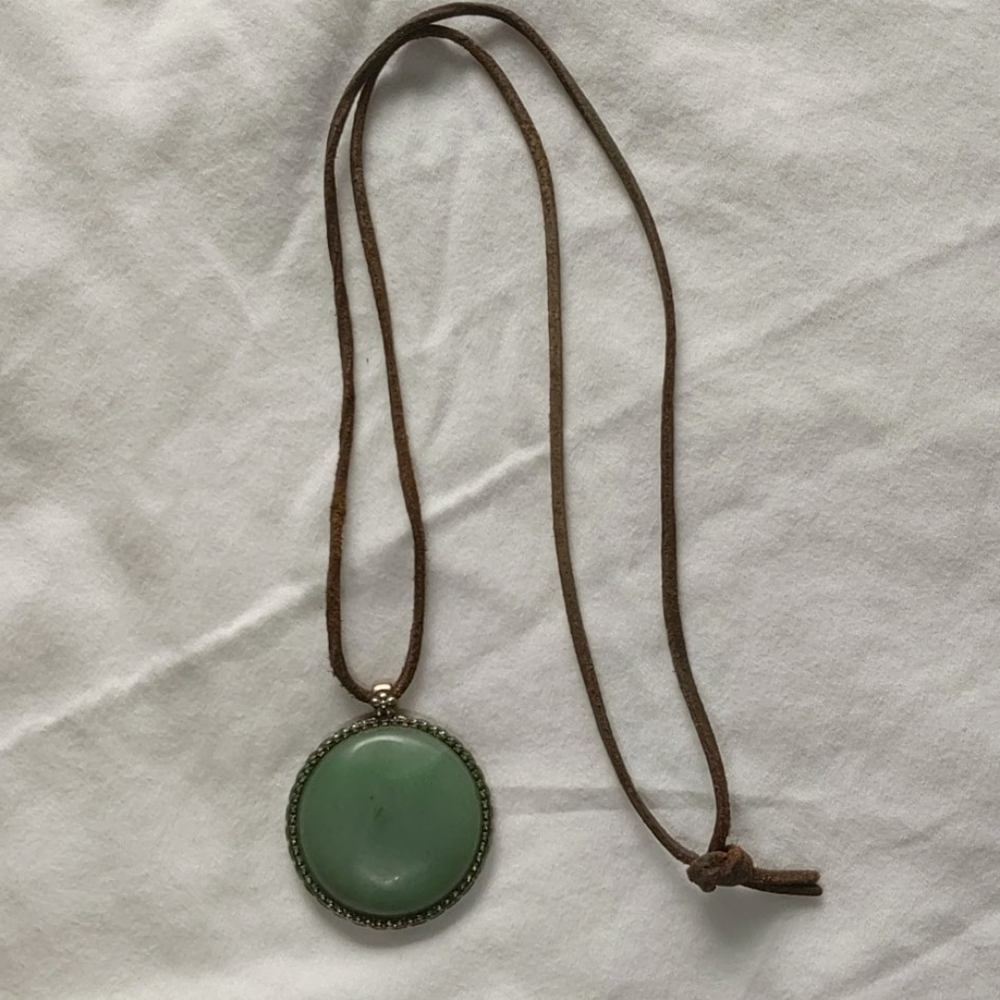 Lucky Brand Jade necklace